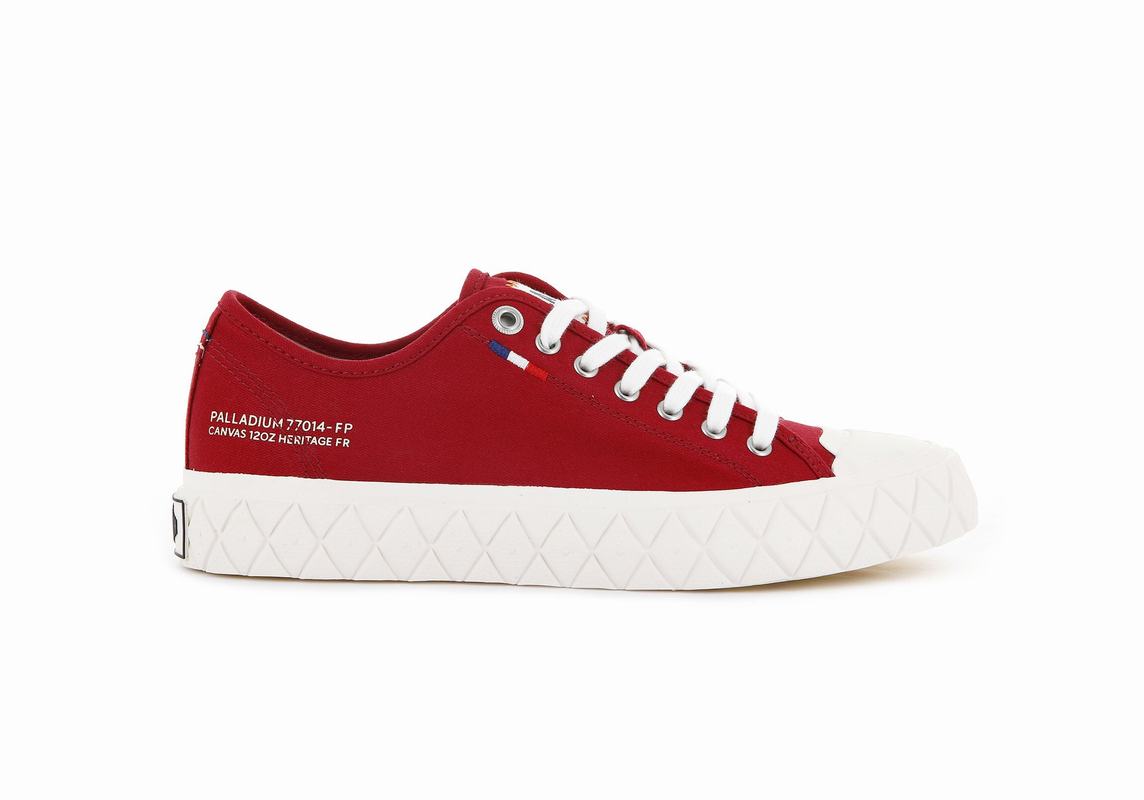 Zapatos Palladium Palla Ace Canvas Bajas Mujer - Rojas ||XRJA-23790||